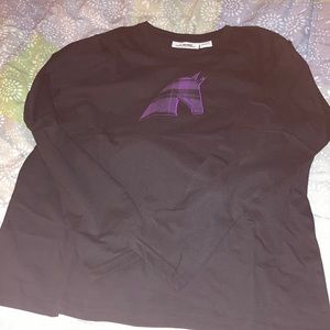 Purple plaid pajama set with horse head